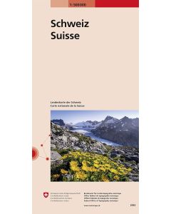 Switzerland 500K Swisstopo 0070
