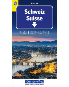 Switzerland Road Map TCS