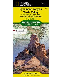 Sycamore Canyon Verde Valley Map
