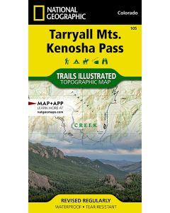 Tarryall Mountains, Kenosha Pass Map