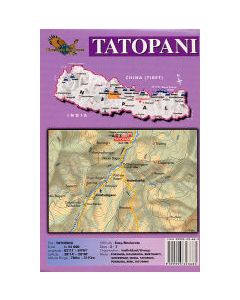 Tatopani Hot Springs Trek map 150000