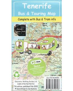 Tenerife Bus and Touring Map