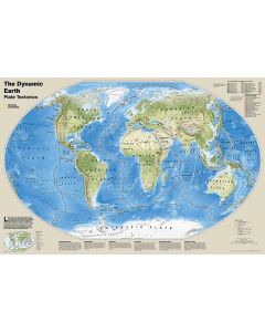 The Dynamic Earth Plate Tectonics Map Tubed