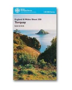 Torquay Solid and drift geology map