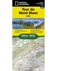 Tour du Mont Blanc Map