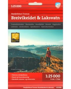 Tromso: Breivikeidet Laksvatn 1:25K