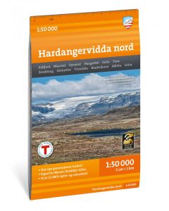 Turkart Hardangervidda nord 150 000