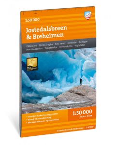 Turkart Jostedalsbreen and Breheimen 150000