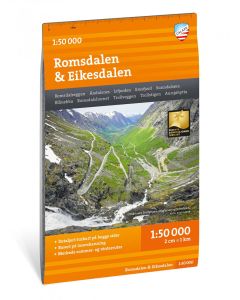 Turkart Romsdalen and Eikesdalen 150 000