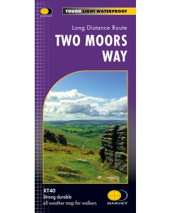Two Moors Way XT40 long distance route map
