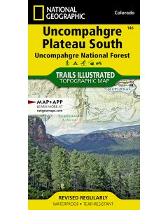 Uncompahgre Plateau South Map Uncompahgre National Forest