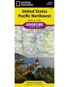 United States, Pacific Northwest Map