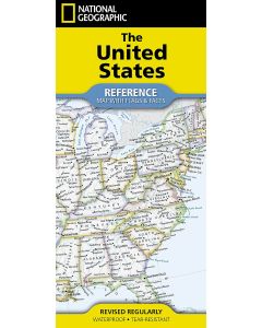 United States Reference Map Folded