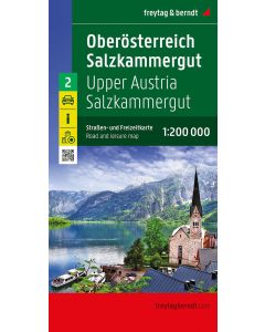 Upper Austria Salzkammergut Road Map 1200 000