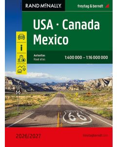 USA Canada and Mexico Road Atlas
