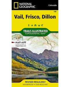 Vail, Frisco, Dillon Map