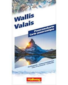 Valais Panoramic Map