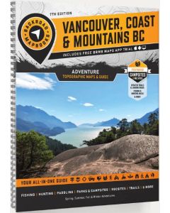 Vancouver, Coast and Mountains BC Backroad Mapbook