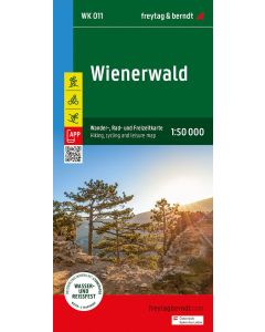 Viennan Woods Hiking cycling amp Leisure Map