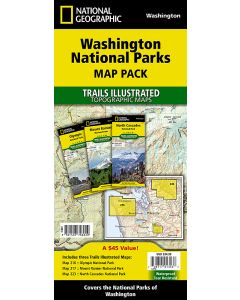 Washington National Parks Map Pack