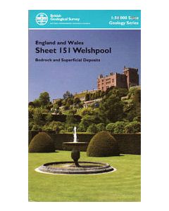 Welshpool Bedrock geology and superficial deposits map