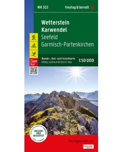 Wetterstein Karwendel Hiking Cycling amp Leisure Map