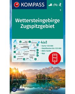 Wettersteingebirge Zugspitzgebiet K5 150000