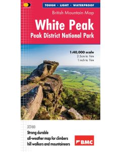 White Peak BMC Mountain Map 1:40,000