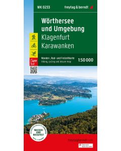 Woerthersee and surroundings hiking cycling and leisure ma