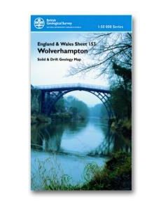 Wolverhampton Solid and drift geology map