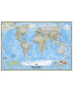World Classic Map Enlarged and Tubed