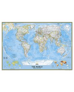 World Classic Map Laminated