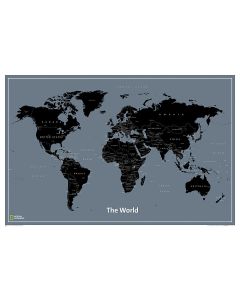 World ModernMap Laminated