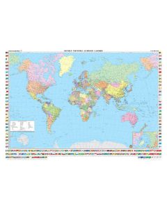 World political International, 1:35 million, Marker board