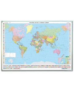 World political, worldmap 1:25m, International edition, Lar