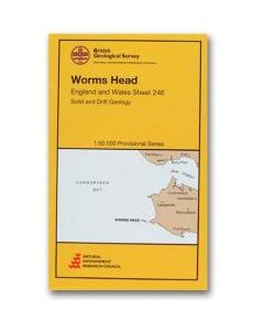 Worms Head Solid and drift geology map