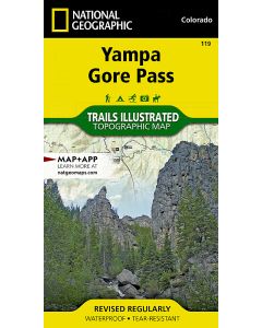 Yampa, Gore Pass Map