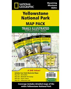 Yellowstone National Park Map Pack