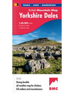 Yorkshire Dales British Mountain Map 1:40,000