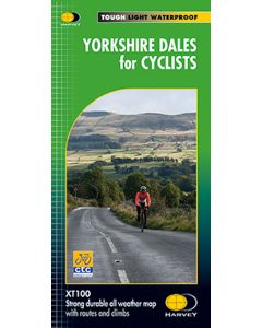 Yorkshire Dales Cycle Touring Map XT100