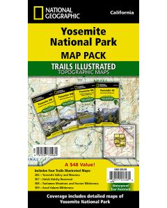 Yosemite National Park Map Pack