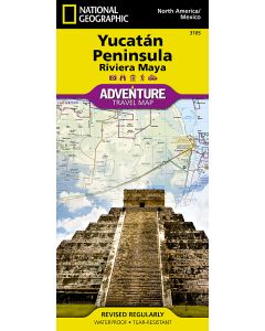 Yucatan Peninsula Riviera Maya Map Mexico