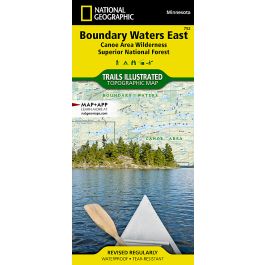 Boundary Waters East Map