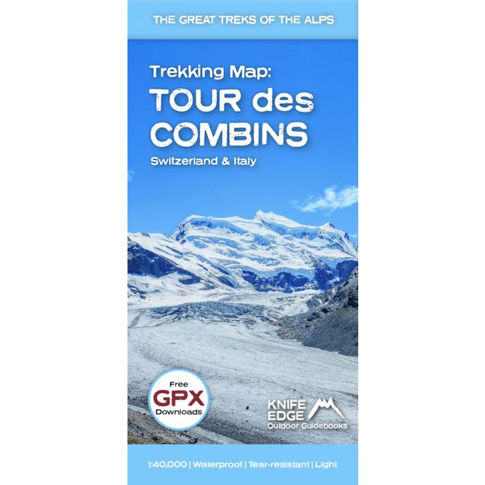 Tour des Combins Trekking Map 40 000